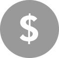 Costs less to run icon